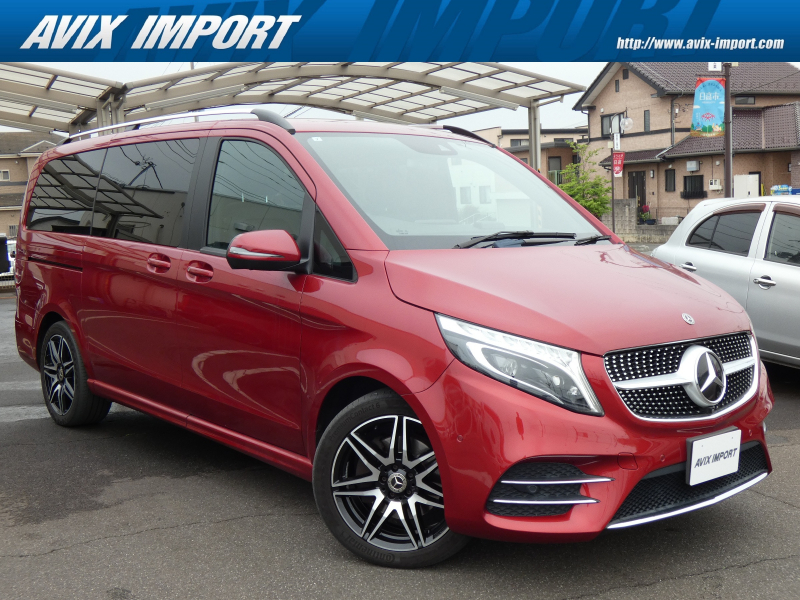 メルセデスベンツ Vクラス V220d AVG ﾛﾝｸﾞ AMGﾗｲﾝ 後期型 ﾊﾟﾉﾗﾏSR ﾚｰﾀﾞｰｾｰﾌﾃｨｰPKG 黒革 ﾘｱｴｱｺﾝ 純正MBUXﾅﾋﾞ地ﾃﾞｼﾞ360°ｶﾒﾗ 後席ﾌﾙﾌﾗｯﾄｼｰﾄ Burmesterｻｳﾝﾄﾞ AMG19AW 禁煙 正規D車