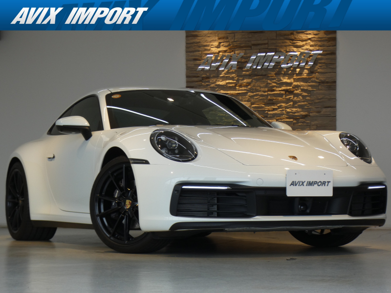 ポルシェ 911(Type992) ｶﾚﾗ 左H 水平対向6気筒ﾂｲﾝﾀｰﾎﾞ 8速PDK ｽﾎﾟｰﾂｸﾛﾉPKG 黒革 ｼｰﾄﾋｰﾀｰ PCMﾅﾋﾞ(10.9ｲﾝﾁ) 全周ｶﾒﾗ＆PAS ﾄﾗｼﾞｬﾑ&ACC&LCA&LKA LEDﾍｯﾄﾞﾗｲﾄ(PDLSﾌﾟﾗｽ) 電格ﾐﾗｰ ｺﾝﾌｫｰﾄA ｽﾎﾟｰﾂｴｸﾞｿﾞｰｽﾄ PASM 純正20/21ｲﾝﾁAW 禁煙 ﾜﾝｵｰﾅｰ 正規D車