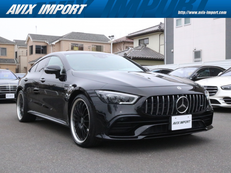 AMG GT 4ドアクーペ GT43 4MATIC+(ISG搭載ﾓﾃﾞﾙ) ｴｸｽｸﾙｰｼﾌﾞPKG 右H正規D車 ｶﾞﾗｽSR 黒革 ｼｰﾄﾋｰﾀｰ＆ﾍﾞﾝﾁﾚｰﾀｰ 純正ﾅﾋﾞ 地ﾃﾞｼﾞ＆CarPlay Burmesterｻｳﾝﾄﾞ 全周ｶﾒﾗ＆PTS HUD＆ﾚｰﾀﾞｰｾｰﾌﾃｨPKG Carlsson製21ｲﾝﾁAW 禁煙
