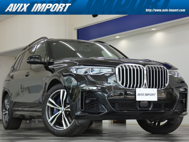 BMW X7 xDrive40d(ﾏｲﾙﾄﾞHV搭載) Mｽﾎﾟｰﾂ ｾﾚｸﾄ＆ｳｪﾙﾈｽPKG Sky LoungeﾊﾟﾉﾗﾏSR 黒革 ｼｰﾄﾋｰﾀｰ＆ﾍﾞﾝﾁﾚｰﾀｰ 2列目ｺﾝﾌｫｰﾄｼｰﾄ(6人乗り) HDDﾅﾋﾞ harman/kardon ﾘｱｴﾝﾀｰ 3Dﾋﾞｭｰ＆HUD Pｱｼｽﾄﾌﾟﾗｽ＆Dｱｼｽﾄﾌﾟﾛ＆ｴｸﾞｾﾞｸﾃｨﾌﾞDﾌﾟﾛ 専用21AW 禁煙 1ｵｰﾅｰ