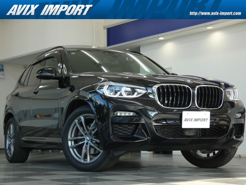 BMW X3 20d Mｽﾎﾟｰﾂ 黒半革 ｼｰﾄﾋｰﾀｰ 3ｿﾞｰﾝｴｱｺﾝ 純正HDDﾅﾋﾞ地ﾃﾞｼﾞ 全周ｶﾒﾗ＆PDC HUD  ACC Pｱｼｽﾄ＆Dｱｼｽﾄﾌﾟﾗｽ  ｺﾝﾌｫｰﾄｱｸｾｽ ﾊﾟﾜｰﾄﾗﾝｸ LEDﾍｯﾄﾞﾗｲﾄ 純正19AW 禁煙