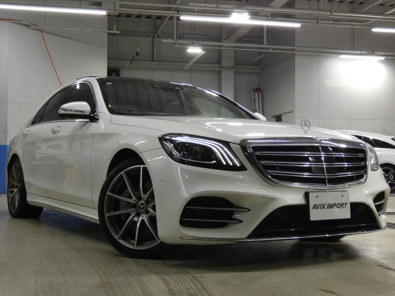 メルセデスベンツ Sクラス S400d AMGﾗｲﾝﾌﾟﾗｽ ﾚｻﾞｰEXC-PKG 後期型 右H正規D車 ﾊﾟﾉﾗﾐｯｸR 黒革 ｼｰﾄﾋｰﾀｰ＆ﾍﾞﾝﾁﾚｰﾀｰ HDDﾅﾋﾞ地ﾃﾞｼﾞ Burmesterｻｳﾝﾄﾞ 全周ｶﾒﾗ＆PTS HUD＆ﾚｰﾀﾞｰｾｰﾌﾃｨPKG ﾌﾟﾗｽ専用20ｲﾝﾁAW 禁煙車