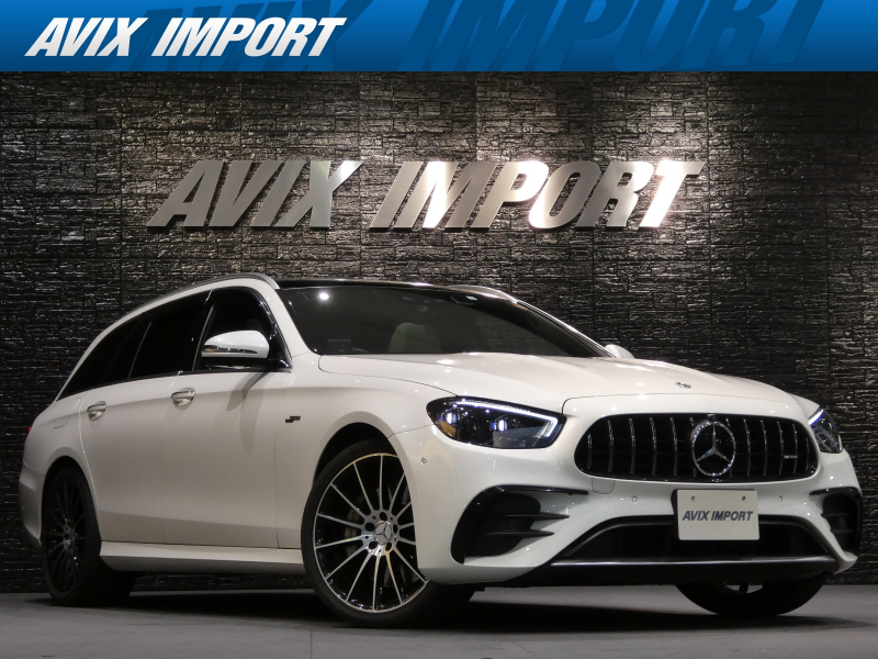 AMG Eクラス E53 4MATIC+ ﾜｺﾞﾝ 後期型 ｴｸｽｸﾙｰｼﾌﾞPKG ﾚｰﾀﾞｰｾｰﾌﾃｨPKG ﾊﾟﾉﾗﾏSR 黒革 ｱﾙﾊﾟｲﾝRﾓﾆﾀｰ ｼｰﾄH ﾍﾞﾝﾁﾚｰﾀｰ HUD Burmesterｻｳﾝﾄﾞ 純正MBUX-ARﾅﾋﾞ 地ﾃﾞｼﾞ 360°ｶﾒﾗ 純正20AW 禁煙 正規ﾃﾞｨｰﾗｰ車