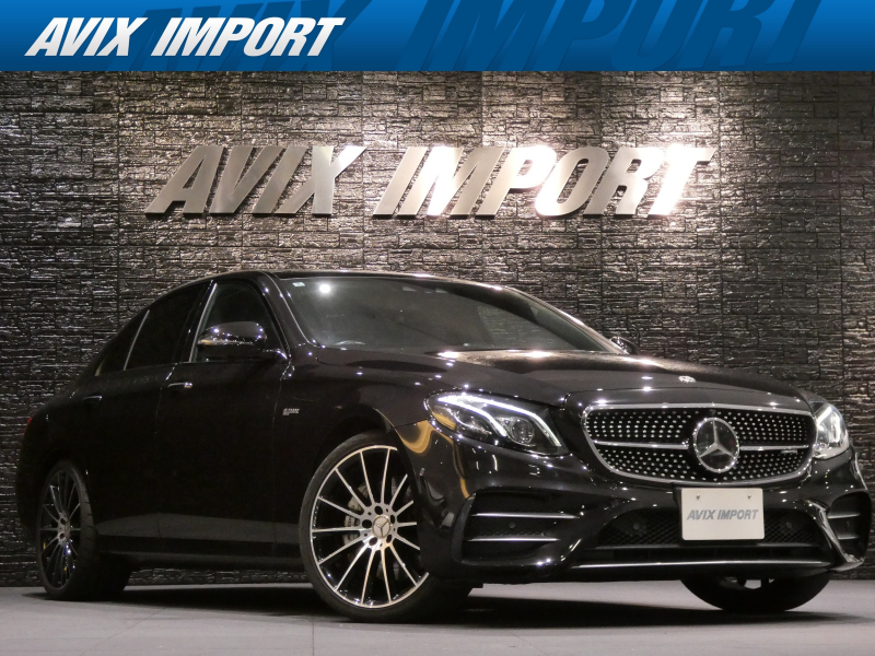 AMG Eクラス E43 4MATIC ｴｸｽｸﾙｰｼﾌﾞPKG ﾚｰﾀﾞｰｾｰﾌﾃｨPKG ﾊﾟﾉﾗﾏSR 黒革 全席ｼｰﾄH 前席ﾍﾞﾝﾁﾚｰｼｮﾝ HUD Burmesterｻﾗｳﾝﾄﾞ 純正ﾅﾋﾞ 地ﾃﾞｼﾞ 360°ｶﾒﾗ 純正20AW 禁煙 正規D車