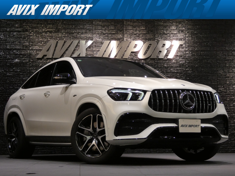 AMG GLE GLE53 4MATIC+ｸｰﾍﾟ ﾕｰｻﾞｰ買取車 左H ｲﾝﾃﾘｱｶｰﾎﾞﾝPKG ﾚｰﾀﾞｰｾｰﾌﾃｨPKG ﾊﾟﾉﾗﾏSR Burmesterｻｳﾝﾄﾞ ﾌﾞﾗｯｸ革 HUD 純正HDDﾅﾋﾞ 地ﾃﾞｼﾞ 360°ｶﾒﾗ 純正21AW 禁煙 正規ﾃﾞｨｰﾗｰ車