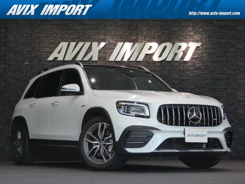 AMG GLB GLB35 4MATIC /  ﾊﾟﾉﾗﾏSR /ﾌﾞﾗｯｸﾊｰﾌﾚｻﾞｰ/ｼｰﾄﾋｰﾀｰ＆ﾊﾟﾜｰｼｰﾄ＆ﾒﾓﾘｰｼｰﾄ/置くだけ充電/純正ﾅﾋﾞ/360°ｶﾒﾗ/ 純正19AW/ 禁煙/ ﾜﾝｵｰﾅｰ/ 正規ﾃﾞｨｰﾗｰ車