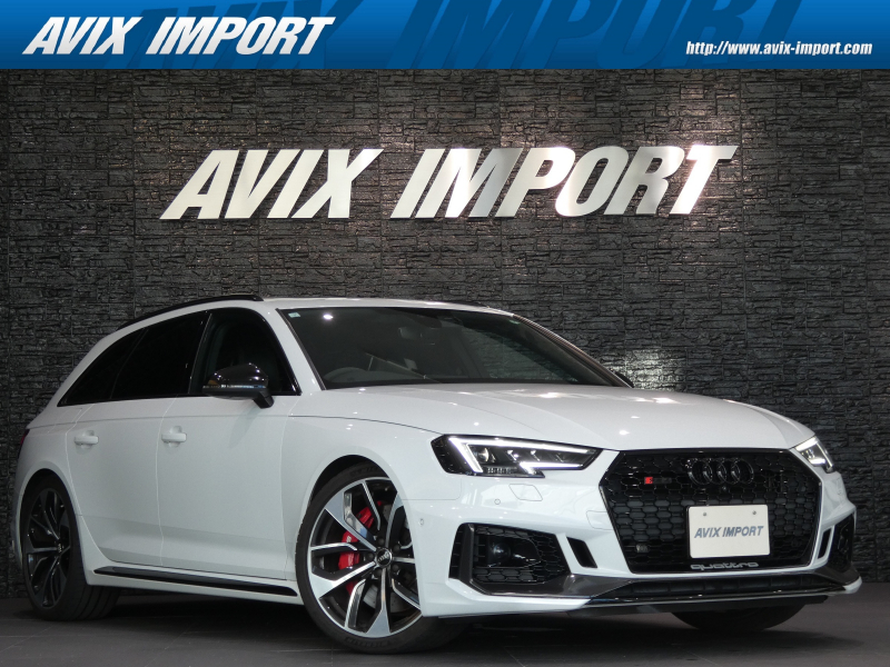 アウディ RS4アバント ｱｼｽﾀﾝｽPKG RSﾃﾞｻﾞｲﾝPKG ﾏﾄﾘｸｽLED ﾊﾟﾉﾗﾏSR ACC 360°ｶﾒﾗ ﾙｰﾌﾚｰﾙ 黒革 全席ｼｰﾄﾋｰﾀｰ BangOlufsenｻｳﾝﾄﾞ 純正HDDﾅﾋﾞ地ﾃﾞｼﾞ純正20AW 禁煙 正規ﾃﾞｨｰﾗｰ車