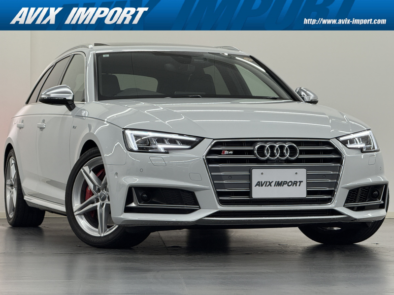 アウディ S4 ｱﾊﾞﾝﾄ ﾊﾟﾉﾗﾏSR ﾚｻﾞｰPKG ｶｰﾎﾞﾝｲﾝﾃﾘｱ 黒革 ｼｰﾄﾋｰﾀｰ MMIﾅﾋﾞ 地ﾃﾞｼﾞ Bang & Olufsen 全周ｶﾒﾗ ﾊﾟｰｷﾝｸﾞｴｲﾄﾞ ACC ｱｼｽﾀﾝｽPKG ｺﾝﾋﾞﾆｴﾝｽPKG ﾏﾄﾘｸｽLEDﾍｯﾄﾞﾗｲﾄ ｱﾄﾞﾊﾞﾝｽﾄｷｰ ﾊﾞｰﾁｬﾙｺｯｸﾋﾟｯﾄ 赤ｷｬﾘﾊﾟｰ 純正18ｲﾝﾁAW 禁煙