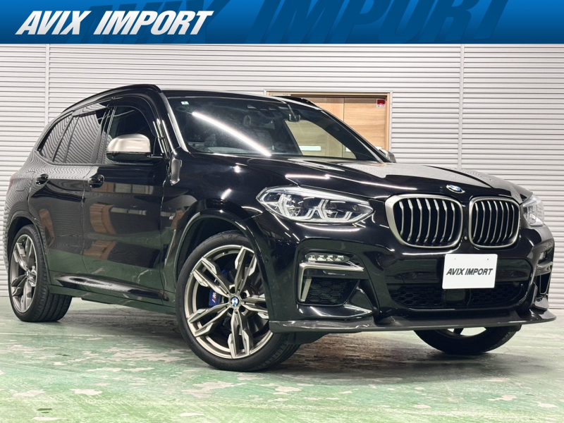 BMW X3 M40d ｾﾚｸﾄPKG ﾊﾟﾉﾗﾏSR 黒革 全席ｼｰﾄﾋｰﾀｰ 3ｿﾞｰﾝAC 純正HDDﾅﾋﾞ地ﾃﾞｼﾞ harman/kardonｻｳﾝﾄﾞ 全周ｶﾒﾗ＆PDC HUD Pｱｼｽﾄ＆Dｱｼｽﾄﾌﾟﾗｽ LEDﾍｯﾄﾞﾗｲﾄ 電動Rｹﾞｰﾄ 純正21ｲﾝﾁAW 禁煙