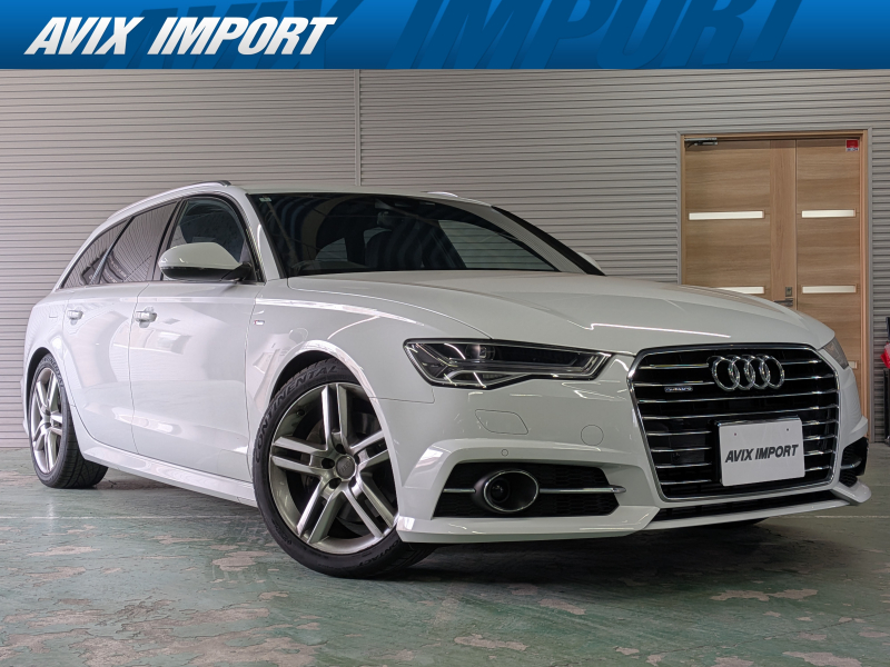 アウディ A6アバント 2.0TFSIｸﾜﾄﾛ S line PKG 黒革 ｼｰﾄﾋｰﾀｰ ﾀｯﾁ付MMIﾅﾋﾞ 地ﾃﾞｼﾞ BOSEｻﾗｳﾝﾄﾞｻｳﾝﾄﾞ Bｶﾒﾗ Audiﾌﾟﾚｾﾝｽﾍﾞｰｼｯｸ ｱｼｽﾀﾝｽPKG ACC ﾏﾄﾘｸｽLED 電動Rｹﾞｰﾄ ｱﾄﾞﾊﾞﾝｽﾄｷｰ 純正19ｲﾝﾁAW 禁煙 1ｵｰﾅｰ