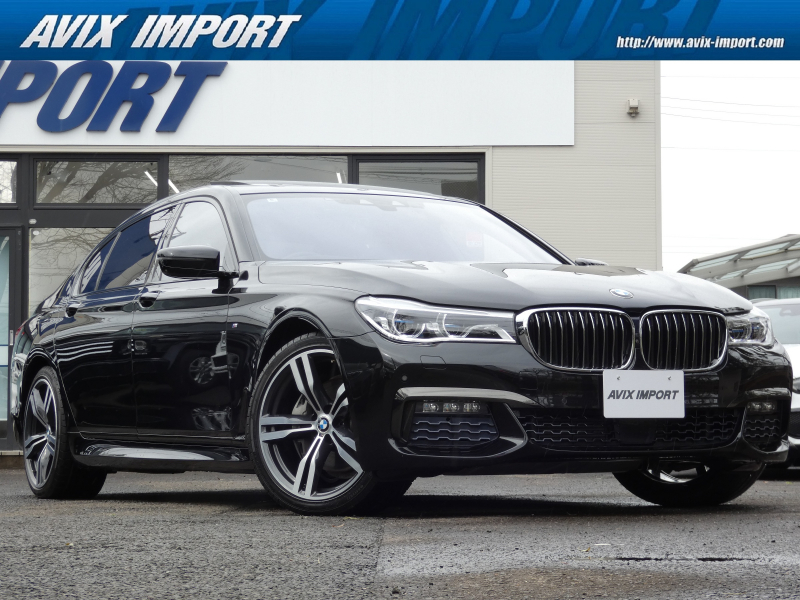 BMW 7シリーズ 740Ld xDrive Mｽﾎﾟｰﾂ ﾊﾟﾉﾗﾏSR 黒革 全席ｼｰﾄﾋｰﾀｰ＆全席ﾍﾞﾝﾁﾚｰﾀｰ 純正HDDﾅﾋﾞ地ﾃﾞｼﾞ harman/Kardon ﾘｱｴﾝﾀｰﾃｲﾒﾝﾄ HUD＆PDC ﾄｯﾌﾟﾋﾞｭｰ+3Dﾋﾞｭｰ BMWﾚｰｻﾞｰﾗｲﾄ Dｱｼｽﾄﾌﾟﾗｽ 純正20AW 禁煙