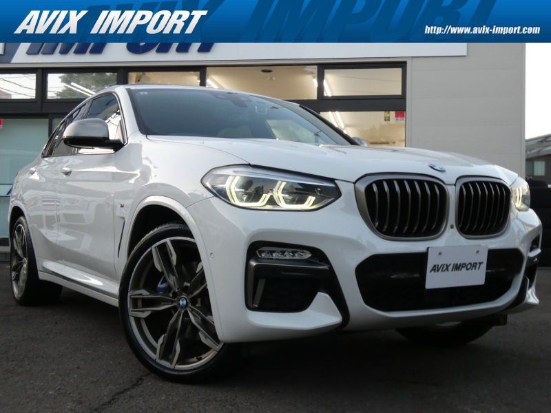 BMW X4 M40i ﾊﾟﾉﾗﾏSR ｱｲﾎﾞﾘｰ革(Individual) 全席ｼｰﾄﾋｰﾀｰ 純正HDDﾅﾋﾞ harman/kardon 3Dﾋﾞｭｰ＆HUD Pｱｼｽﾄﾌﾟﾗｽ＆Dｱｼｽﾄﾌﾟﾗｽ LEDﾍｯﾄﾞﾗｲﾄ 専用ｻｽﾍﾟﾝｼｮﾝ 純正21ｲﾝﾁAW 禁煙 1ｵｰﾅｰ
