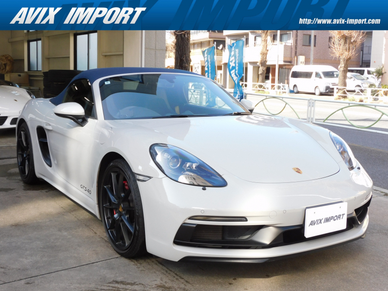 ポルシェ 718 ボクスター GTS 4.0 右H正規D車 6速MT 青幌 ｽﾎﾟｸﾛ(ｲｴﾛｰ) 専用ｴｸｽﾃﾘｱ&ｲﾝﾃﾘｱ GTｽﾎﾟｰﾂｽﾃｱ(ﾋｰﾀｰ付) ｼｰﾄﾋｰﾀｰ PCMﾅﾋﾞ Bｶﾒﾗ＆PAS ﾌﾞﾗｯｸ仕上げﾊﾞｲｷｾﾉﾝHL(PDLS付) ｴﾝﾄﾘｰD 黄ﾒｰﾀｰﾊﾟﾈﾙ ｽﾎﾟｴｸﾞ PASM&PTV 赤ｷｬﾘﾊﾟｰ 純正20AW(ﾌﾞﾗｯｸ) 禁煙 1ｵｰﾅｰ