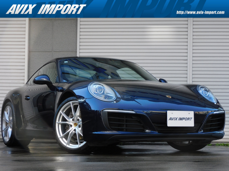 ポルシェ 911(Type991.2) 後期型 右H正規D車 水平対向6気筒ﾂｲﾝﾀｰﾎﾞ 7速PDK ｽﾎﾟｰﾂｸﾛﾉPKG 黒革 ｼｰﾄﾋｰﾀｰ PCMﾅﾋﾞ Bｶﾒﾗ ﾊﾞｲｷｾﾉﾝHL 電動格納ﾐﾗｰ PASM 純正20ｲﾝﾁAW 禁煙