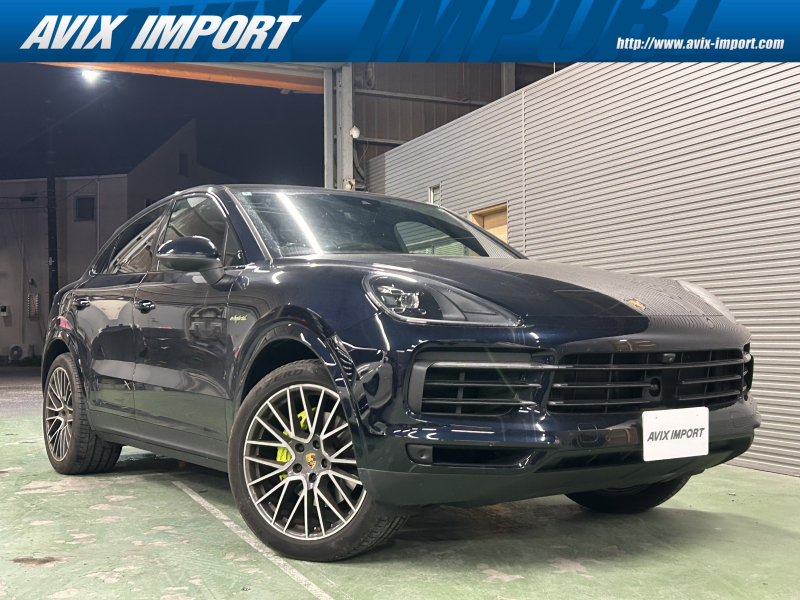 ポルシェ カイエン Coupe E-hybrid V6ﾀｰﾎﾞ 右H正規D車 ｽﾎﾟｰﾂｸﾛﾉPKG ﾊﾟﾉﾗﾐｯｸR ｴｸｽﾃﾘｱPKG 黒革 PCMﾅﾋﾞ 全周ｶﾒﾗ＆PAS ACC＆LCA LEDﾗｲﾄ ｴﾝﾄﾘｰD ｺﾝﾌｫｰﾄA PASM 専用ｷｬﾘﾊﾟｰ 純正21AW