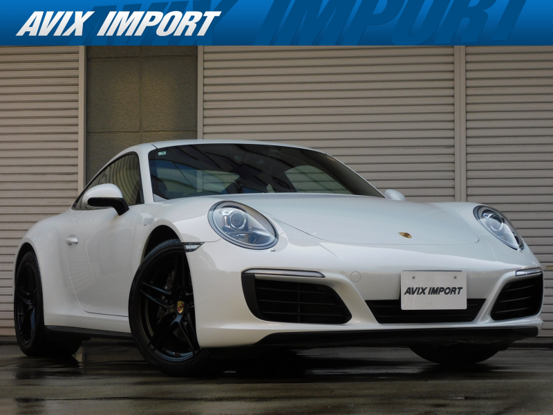 ポルシェ 911(Type991.2) ｶﾚﾗ4 後期型 水平対向6気筒ﾂｲﾝﾀｰﾎﾞ 7速PDK 右H正規D車 ｽﾎﾟｰﾂｸﾛﾉPKG 黒革 ｼｰﾄﾋｰﾀｰ PCMﾅﾋﾞ Bｶﾒﾗ ﾊﾞｲｷｾﾉﾝHL 電動格納ﾐﾗｰ PASM 純正19ｲﾝﾁAW(ﾌﾞﾗｯｸ) 禁煙