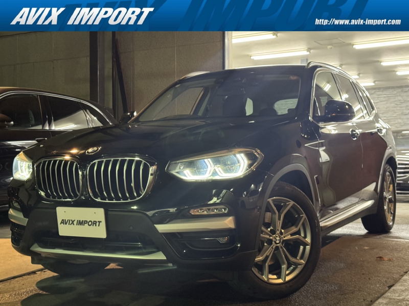 BMW X3 xDrive20i xLine ﾊｲﾗｲﾝPKG 茶革 全席ｼｰﾄﾋｰﾀｰ 純正ﾅﾋﾞ PDC＆ﾄｯﾌﾟﾋﾞｭｰ+3Dﾋﾞｭｰ HUD＆Dｱｼｽﾄﾌﾟﾗｽ LEDﾍｯﾄﾞﾗｲﾄ 電動Rｹﾞｰﾄ 専用19ｲﾝﾁAW 禁煙