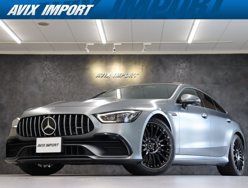 AMG GT Mercedes-AMG GT43 4MATIC+ (ISG搭載) ﾗｲﾄﾞｺﾝﾄﾛｰﾙ+PKG ｻﾝﾙｰﾌ 黒革 ﾚｰﾀﾞｰｾｰﾌ MBUX ﾅﾋﾞ TV 360°ｶﾒﾗ ｼｰﾄﾋｰﾀｰ ﾍﾞﾝﾁﾚｰｼｮﾝ ﾘﾗｸｾﾞｰｼｮﾝ機能 Burmester LEDﾍｯﾄﾞﾗｲﾄ Rolfhartge20AW