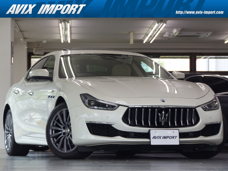 マセラティ ギブリ ｷﾞﾌﾞﾘ GT 後期型 ADAS ﾍﾞｰｼﾞｭ革 SR MIA 地ﾃﾞｼﾞ ｻﾗｳﾝﾄﾞﾋﾞｭｰｶﾒﾗ AppleCarPlay 前席Sﾋｰﾀｰ LEDﾗｲﾄ 自動ﾄﾗﾝｸ ｽｶｲﾌｯｸｻｽ ｵｰﾄﾊｲﾋﾞｰﾑ HAS ACC ﾚｰﾝｷｰﾌﾟ ﾌﾞﾗｲﾝﾄﾞｽﾎﾟｯﾄ ﾏﾌﾗｰ可変ﾊﾞﾙﾌﾞ 分割可倒式Rｼｰﾄ OP19AW 禁煙1ｵﾅ 右H