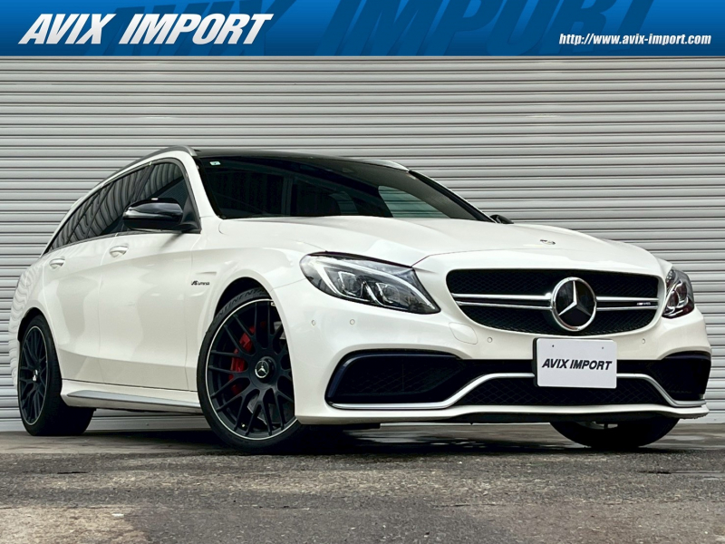 AMG Cクラス C63S ｽﾃｰｼｮﾝﾜｺﾞﾝ V8ﾂｲﾝﾀｰﾎﾞ 右H 正規D車 ｴｸｽｸﾙｰｼﾌﾞPKG ﾊﾟﾉﾗﾐｯｸR 黒/白ﾅｯﾊﾟ革 ｼｰﾄﾋｰﾀｰ 純正HDDﾅﾋﾞ地ﾃﾞｼﾞ Burmesterｻｳﾝﾄﾞ Bｶﾒﾗ＆PTS HUD ﾚｰﾀﾞｰｾｰﾌﾃｨPKG  赤ｷｬﾘﾊﾟｰ 専用19AW(鍛造)