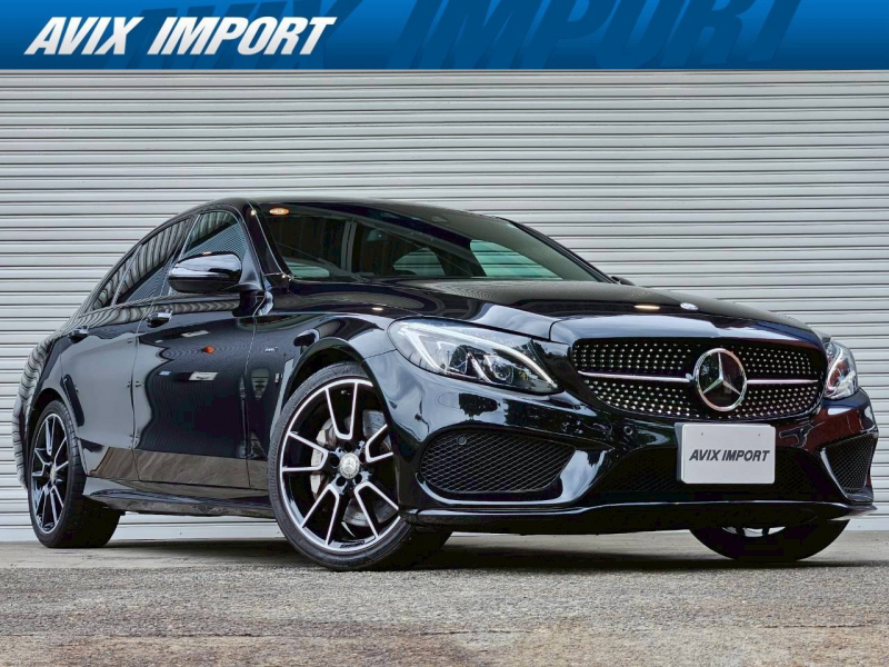 AMG Cクラス C450 AMG 4MATIC V6ﾂｲﾝﾀｰﾎﾞ 左H正規D車 ｴｸｽｸﾙｰｼﾌﾞPKG 黒革 ｼｰﾄﾋｰﾀｰ 純正HDDﾅﾋﾞ地ﾃﾞｼﾞ Burmesterｻｳﾝﾄﾞ Bｶﾒﾗ＆PTS HUD 電動Rｹﾞｰﾄ ﾚｰﾀﾞｰｾｰﾌﾃｨPKG AMG製19ｲﾝﾁAW 禁煙 1ｵｰﾅｰ