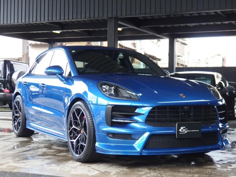 ポルシェ マカン S　PDK 　正規ディーラー車　右ハンドル　EUR-GTエアロキット　ES22インチアルミホイール　ESダウンサス