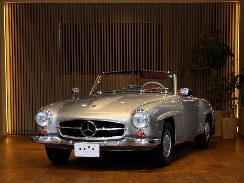 メルセデスベンツ SLクラス 190SL / 4MT / 左H / 内外装レストア済み /レッドレザーシート / Weber製キャブレター / ベッカー製ラジオ