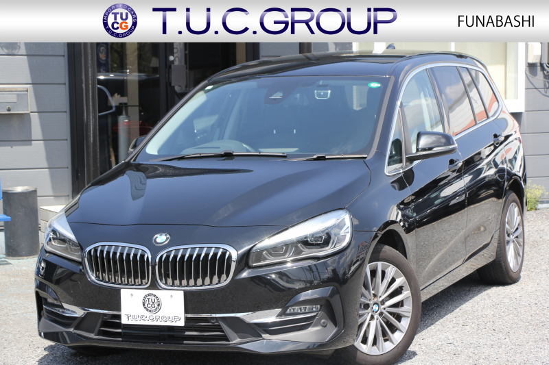 BMW 2シリーズ 218d ｸﾞﾗﾝﾂｱﾗｰ ﾗｸﾞｼﾞｭｱﾘｰ 後期 ﾌｪｲｽﾘﾌﾄ後 3列7人乗 ADｱｸﾃｨﾌﾞｾｰﾌﾃｨ&ｺﾝﾌｫｰﾄP 追従ACC HUD ﾋｰﾀｰ黒革 電動ﾄﾗﾝｸ LEDﾍｯﾄﾞﾗｲﾄ ﾀｯﾁ画面HDDﾅﾋﾞﾊﾟｰｷﾝｸﾞｱｼｽﾄ 衝突軽減ﾌﾞﾚｰｷ 車線逸脱警告 歩行者警告 2年保証
