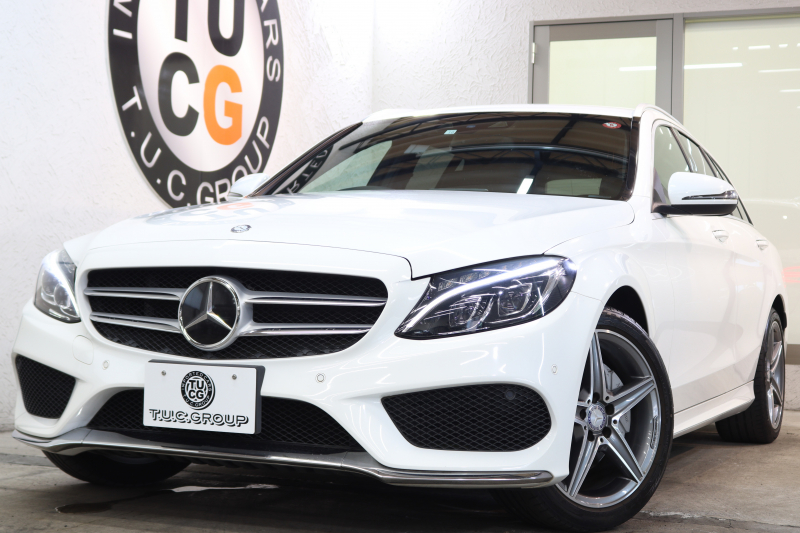 メルセデスベンツ Cクラス C200ｽﾃｰｼｮﾝﾜｺﾞﾝ ｽﾎﾟｰﾂ ﾚｰﾀﾞｰｾｰﾌﾃｨPKG　黒革 ﾍｯﾄﾞｱｯﾌﾟD HDDﾅﾋﾞTV&ｷｬﾝｾﾗｰ BT音楽 ﾊﾞｯｸｶﾒﾗ PTS LEDﾗｲﾄ 自動Rｹﾞｰﾄ AMGｴｱﾛ&18AW ﾀﾞｲﾅﾐｯｸS ｴｱｻｽ 7AT　2年保証【3/29まで期間限定在庫】