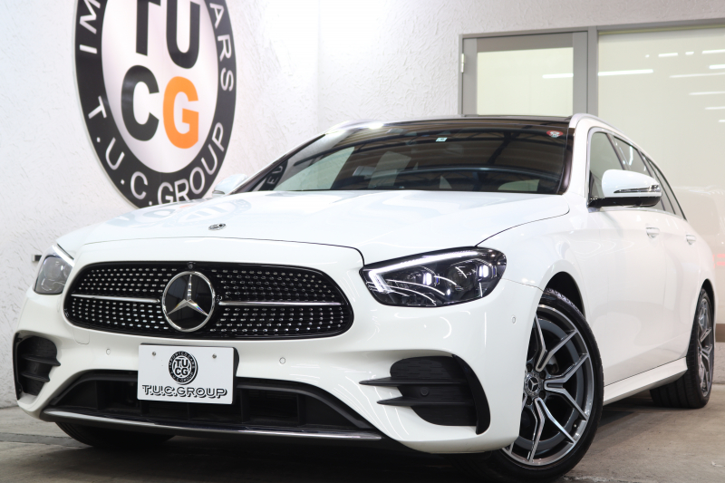 メルセデスベンツ Eクラス E200ｽﾃｰｼｮﾝﾜｺﾞﾝ ｽﾎﾟｰﾂ AMGﾗｲﾝｲﾝﾃﾘｱ&ｴｸｽｸﾙｰｼﾌﾞ&ﾚｰﾀﾞｰｾｰﾌﾃｨPKG　BSG搭載 後期 MEｺﾈｸﾄ ｷｰﾚｽｺﾞｰ 黒本革 ﾊﾟﾉﾗﾏSR ﾍｯﾄﾞｱｯﾌﾟD MBUXﾅﾋﾞTV&ARﾅﾋﾞ ｽﾏﾎ連携 ﾌﾞﾙﾒｽﾀｰ 360ｶﾒﾗ PTS LEDﾗｲﾄ 自動Rｹﾞｰﾄ 9AT　2年保証