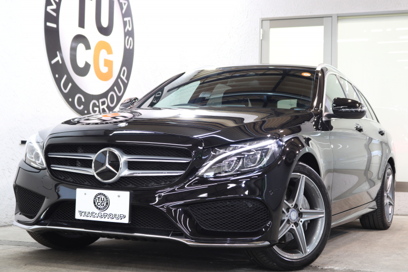 メルセデスベンツ Cクラス C200ｽﾃｰｼｮﾝﾜｺﾞﾝ ｽﾎﾟｰﾂ ﾚｰﾀﾞｰｾｰﾌﾃｨPKG　中期 1ｵｰﾅｰ ｷｰﾚｽｺﾞｰ 黒革 HDDﾅﾋﾞTV BT音楽 ﾊﾞｯｸｶﾒﾗ PTS LEDﾗｲﾄ 自動Rｹﾞｰﾄ AMGｴｱﾛ&18AW ﾀﾞｲﾅﾐｯｸS ｴｱｻｽ 9AT　2年保証