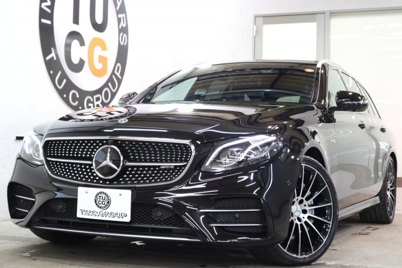 AMG Eクラス E43 4MATIC ｽﾃｰｼｮﾝﾜｺﾞﾝ ﾚｰﾀﾞｰｾｰﾌﾃｨPKG　ｷｰﾚｽｺﾞｰ 黒本革 ｼｰﾄﾋｰﾀｰ ﾊﾟﾉﾗﾏSR ﾍｯﾄﾞｱｯﾌﾟD HDDﾅﾋﾞTV ｽﾏﾎ連携 ﾌﾞﾙﾒｽﾀｰ 360ｶﾒﾗ PTS LEDﾗｲﾄ 自動Rｹﾞｰﾄ ﾊﾝｽﾞﾌﾘｰA AMG専用装備&ﾁｭｰﾆﾝｸﾞ 9AT　2年保証
