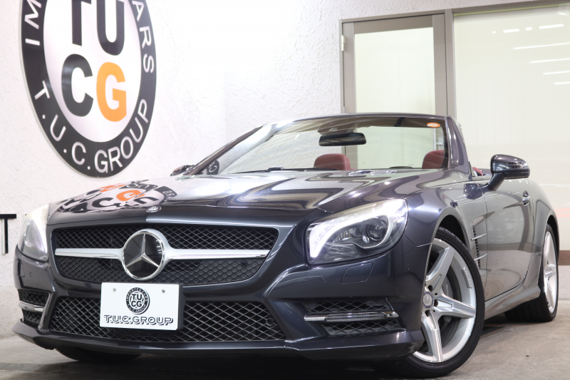 メルセデスベンツ SLクラス SL350 AMGｽﾎﾟｰﾂ&ﾚｰﾀﾞｰｾｰﾌﾃｨPKG　ｷｰﾚｽｺﾞｰ 赤本革 ｴｱｽｶｰﾌ ﾏｼﾞｯｸｽｶｲR HDDﾅﾋﾞTV BT音楽 ﾊﾞｯｸｶﾒﾗ PTS ｷｾﾉﾝ ﾊﾝｽﾞﾌﾘｰA AMGｴｱﾛ&19AW 7AT 希少色ﾃﾉﾗｲﾄｸﾞﾚｰ　2年保証