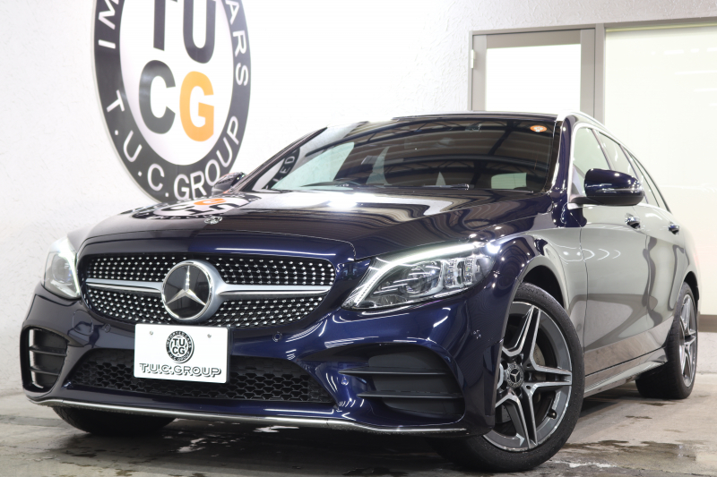メルセデスベンツ Cクラス C220dｽﾃｰｼｮﾝﾜｺﾞﾝ AVG AMGﾗｲﾝ ﾚｻﾞｰｴｸｽｸﾙｰｼﾌﾞ&ﾚｰﾀﾞｰｾｰﾌﾃｨPKG　後期 ｷｰﾚｽｺﾞｰ 黒本革 ﾍｯﾄﾞｱｯﾌﾟD HDDﾅﾋﾞTV ｽﾏﾎ連携 ﾌﾞﾙﾒｽﾀｰ ﾊﾞｯｸｶﾒﾗ PTS LEDﾗｲﾄ ﾊﾝｽﾞﾌﾘｰA AMGｴｱﾛ&18AW ｴｱｻｽ 9AT 希少色ｶﾊﾞﾝｻｲﾄﾌﾞﾙｰ　2年保証