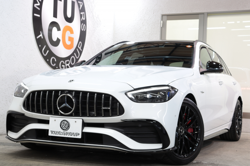 AMG Cクラス C43 4MATIC ｽﾃｰｼｮﾝﾜｺﾞﾝ AMGﾅｲﾄ&ﾚｰﾀﾞｰｾｰﾌﾃｨPKG　BSG搭載 ｷｰﾚｽｺﾞｰ 黒本革 ﾍﾞﾝﾁﾚｰﾀｰ ﾊﾟﾉﾗﾏSR ﾍｯﾄﾞｱｯﾌﾟD MBUXﾅﾋﾞTV&ARﾅﾋﾞ ｽﾏﾎ連携 ﾌﾞﾙﾒｽﾀｰ 360ｶﾒﾗ PTS LEDﾗｲﾄ 自動Rｹﾞｰﾄ AMG専用装備&ﾁｭｰﾆﾝｸﾞ 9AT ﾘｱｱｸｽﾙｽﾃｱ　2年保証