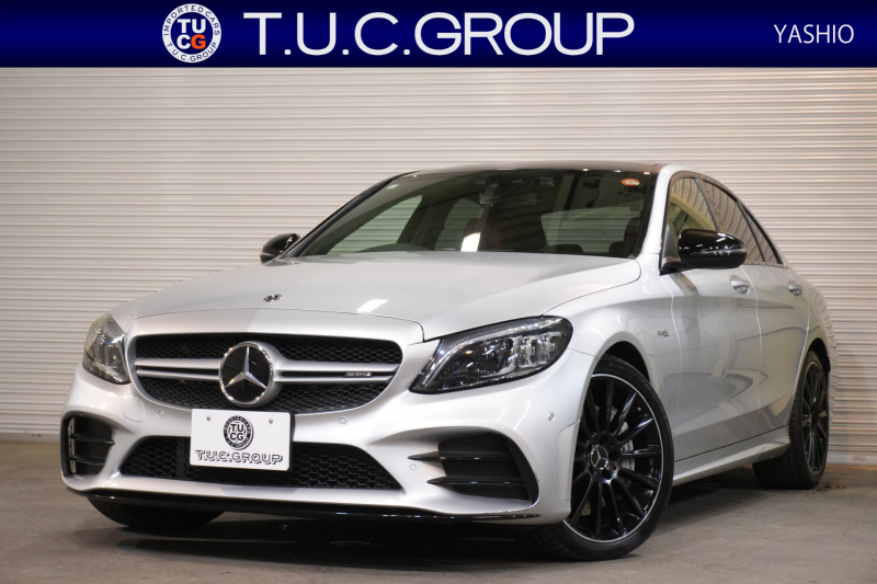 AMG Cクラス C43 4MATIC ﾚｰﾀﾞｰSP　後期 赤革 ｼｰﾄﾋｰﾀｰ ﾊﾟﾉﾗﾏSR ﾅﾋﾞTV CarPlay ﾍｯﾄﾞｱｯﾌﾟD ﾌﾞﾙﾒｽﾀｰ Bｶﾒﾗ 自動ﾄﾗﾝｸ&ﾊﾝｽﾞﾌﾘｰA ｴｱﾊﾞﾗﾝｽPKG 19ｲﾝﾁAW　2年保証