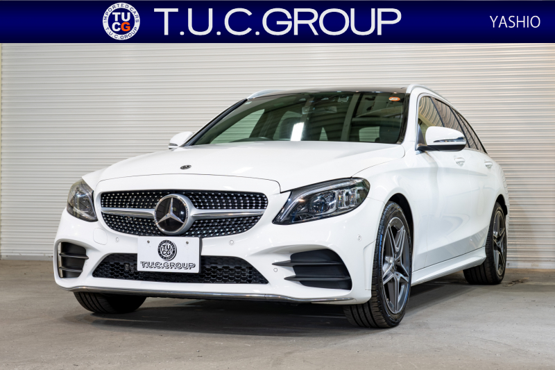 メルセデスベンツ Cクラス C200 4MATIC ﾜｺﾞﾝ ﾛｰﾚｳｽED ｽﾎﾟｰﾂﾌﾟﾗｽPKG　BSG搭載 後期 黒革 ﾊﾟﾉﾗﾏSR 純正ﾅﾋﾞ ﾌﾙｾｸﾞ Bｶﾒ ﾍｯﾄﾞｱｯﾌﾟD 自動ﾄﾗﾝｸ ﾌｯﾄｵｰﾌﾟﾅｰ AMGｴｱﾛ＆18ｲﾝﾁAW　2年保証