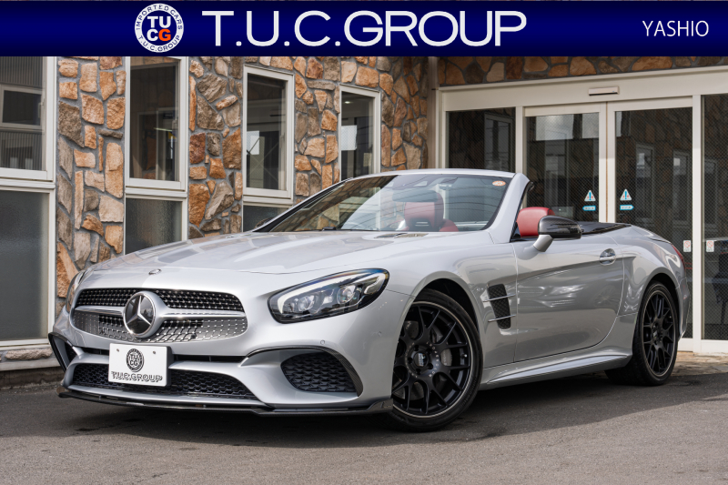 メルセデスベンツ SLクラス SL400 ﾚｰﾀﾞｰｾｰﾌﾃｨPKG　後期 赤革 ｼｰﾄﾋｰﾀｰ ﾍﾞﾝﾁﾚｰﾀｰ ｴｱｽｶｰﾌ 純正ﾅﾋﾞ ﾌﾙｾｸﾞTV ABCｻｽﾍﾟﾝｼｮﾝ 自動Rｹﾞｰﾄ LEDﾍｯﾄﾞﾗｲﾄ ACC AMGｴｱﾛ&BBS19ｲﾝﾁAW 　2年保証