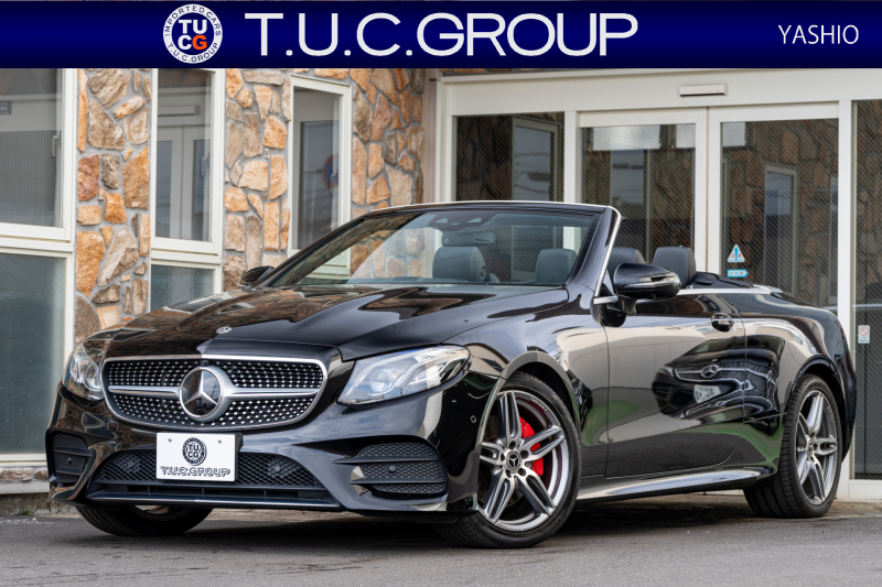 メルセデスベンツ Eクラス E200 ｶﾌﾞﾘｵﾚ ｽﾎﾟｰﾂ ﾚｰﾀﾞｰｾｰﾌﾃｨPKG 　赤幌 黒革 ｼｰﾄﾋｰﾀｰ 純正ﾅﾋﾞ ﾌﾙｾｸﾞTV CarPlay HUD ﾏﾙﾁﾋﾞｰﾑLED ﾌﾞﾙﾒｽﾀｰ ﾏﾙﾁｶﾗｰｱﾝﾋﾞｴﾝﾄﾗｲﾄ AMGｴｱﾛ&19ｲﾝﾁAW　2年保証