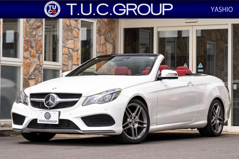 メルセデスベンツ Eクラス E250ｶﾌﾞﾘｵﾚ AMGｽﾎﾟｰﾂ&ｺﾝﾌｫｰﾄ&ﾚｰﾀﾞｰｾｰﾌﾃｨPKG　後期 1ｵｰﾅｰ 赤幌 赤革 ｼｰﾄﾋｰﾀｰ ﾏﾙﾁｺﾝﾄﾛｰﾙｼｰﾄﾊﾞｯｸ 純正ﾅﾋﾞ ﾌﾙｾｸﾞTV 360ｶﾒﾗ LEDﾍｯﾄﾞ AMGｴｱﾛ&18AW 7AT　2年保証