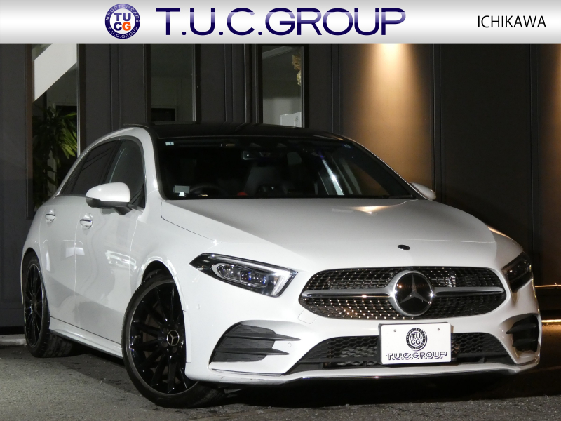 メルセデスベンツ Aクラス A180 AMGﾗｲﾝ&AMGﾚｻﾞｰｴｸｽｸﾙｰｼﾌﾞ&ｱﾄﾞﾊﾞﾝｽﾄﾞ&ﾅﾋﾞ&ﾚｰﾀﾞｰｾｰﾌﾃｨPKG　meｺﾈｸﾄ AMGｴｱﾛ/19ｲﾝﾁAW 赤黒革/ﾋｰﾀｰ ﾊﾟﾉﾗﾏｻﾝﾙｰﾌ 純正ﾄﾞﾗﾚｺ ﾍｯﾄﾞｱｯﾌﾟD ﾜｲﾔﾚｽﾁｬｰｼﾞ ﾀﾞｲﾅﾐｯｸｾﾚｸﾄ LEDﾗｲﾄ/自動HB　2年保証付