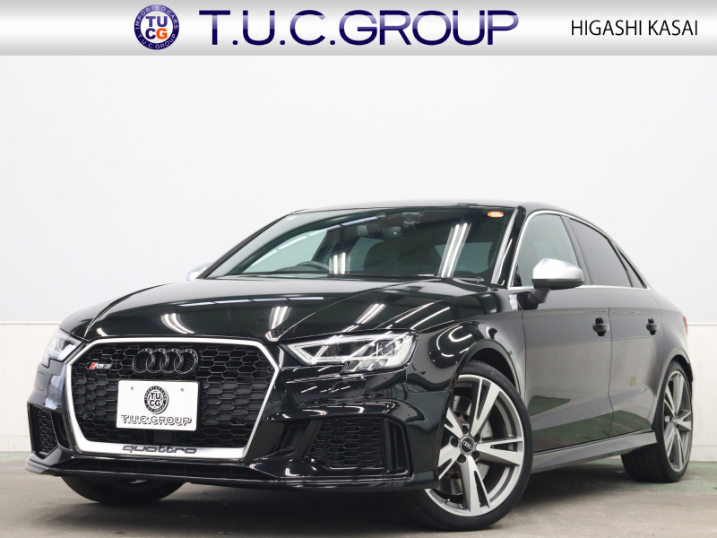 アウディ RS3 ﾍﾞｰｽｸﾞﾚｰﾄﾞ ｱﾙﾐﾆｳﾑｽﾀｲﾘﾝｸﾞPKG　ADVｷｰ Audiﾏｸﾞﾈﾃｨｯｸﾗｲﾄﾞ 黒革ｼｰﾄ MMIﾅﾋﾞTV Bang&Olufsen Bluetooth Bｶﾒﾗ ﾏﾄﾘｸｽLEDﾗｲﾄ ﾊﾞｰﾁｬﾙｺｸﾋﾟｯﾄ 純正19ｲﾝﾁAW(ﾁﾀﾝﾙｯｸ)　2年保証付