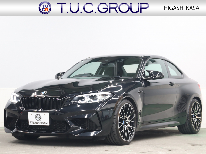 BMW Mシリーズ M2 ｺﾝﾍﾟﾃｨｼｮﾝ　後期LCI ｺﾝﾌｫｰﾄA ｲﾝﾃﾘｼﾞｪﾝﾄS 黒革 純正Idriveﾅﾋﾞ harman/kardon Bｶﾒﾗ ｸﾙｺﾝ LEDﾍｯﾄﾞﾗｲﾄ ｶｰﾎﾞﾝｲﾝﾃﾘｱ Mﾌﾞﾚｰｷｷｬﾘﾊﾟｰ Mｴｱﾛ&19ｲﾝﾁAW　2年保証付