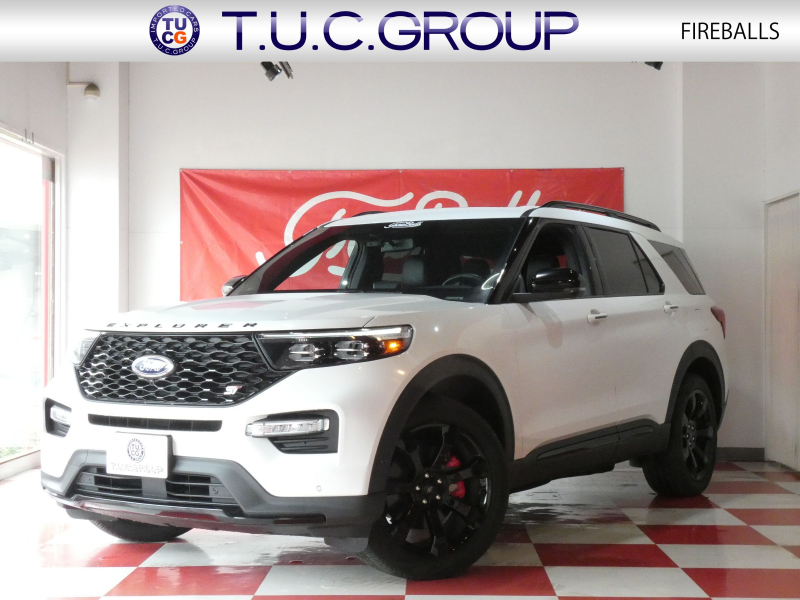 フォード エクスプローラー ST　2020年ﾓﾃﾞﾙ 新並 黒革 ｻﾝﾙｰﾌ Aｶｰﾌﾟﾚｲ ｼｰﾄﾋｰﾀｰ&ﾍﾞﾝﾁﾚｰﾀｰ FSB360ｶﾒﾗ ETC　2年保証