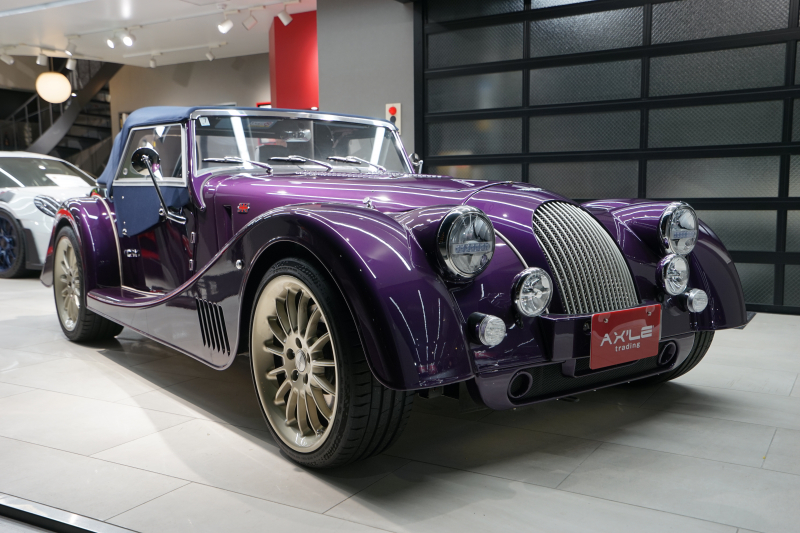 モーガン プラス6 ピナクル　世界限定30台　パープル　ラゲージラック　シートヒーター付き　1オーナー　ビスポーク