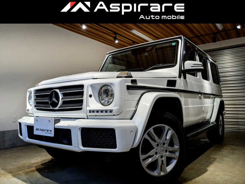 メルセデスベンツ Gクラス G350d　ラグジュアリーパッケージ　ブラウンレザー　carplay　ハーマンカードンスピーカー　サンルーフ　アクティブクルーズコントロール　ナビTV　リア・サイドカメラ