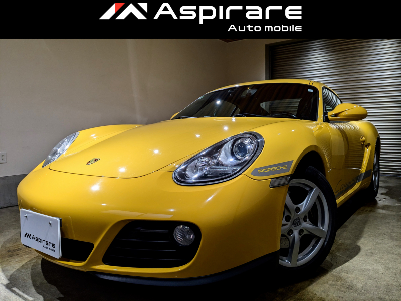 ポルシェ ケイマン(Type987) 2.9 PDK　カーナビゲーションシステム　フルセグTV　サイドデカール　左ハンドル　スポーツプラス　正規D車