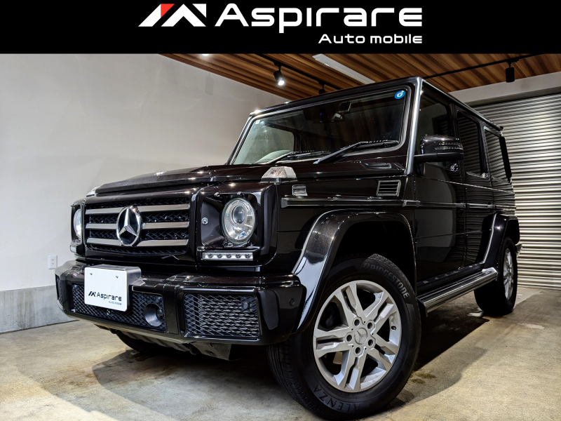 メルセデスベンツ Gクラス G350dロング　ラグジュアリーPKG　サンルーフ　ブラックレザーシート　ハーマンカードンサウンド　全席シートヒーター　レーダーセーフティー　前後ドライブレコーダー