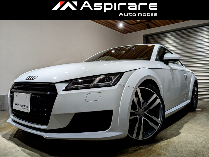 アウディ TTクーペ 2.0 TFSI クワトロ　バーチャルコックピット　マトリクスLEDヘッドライト　オプション19インチアルミホイール　ナビTV　前後ドライブレコーダー