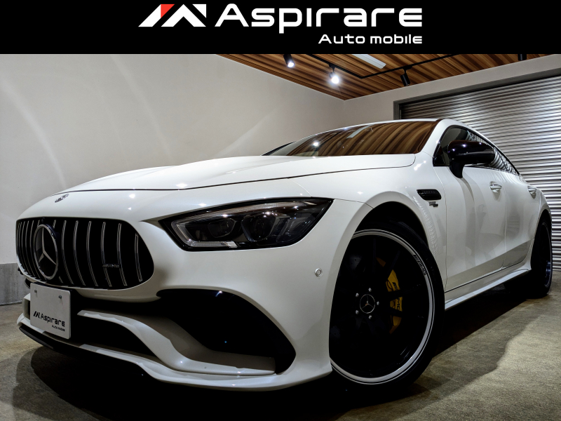 AMG GT 4ドアクーペ GT53 4マチック＋　AMGダイナミックプラスパッケージ　パフォーマンスエキゾースト　鍛造21インチアルミホイール　サンルーフ　ブルメスターサウンドシステム　ブラックナッパレザー　